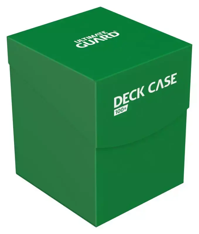 Deck Case 100 Standard Size Green Ultimate Guard | Handla säkert