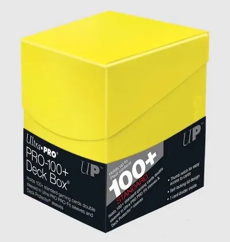 Ny lansering - Eclipse PRO 100+ Deckbox - Lemon Yellow