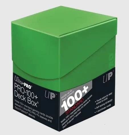 Eclipse PRO 100+ Deckbox - Lime Green - Efterfrågad