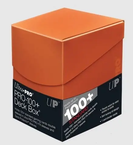 Toppsäljare | Eclipse PRO 100+ Deckbox - Pumpkin Orange