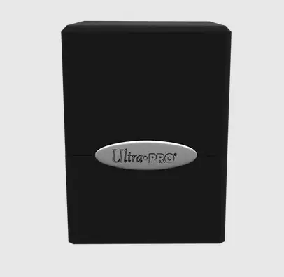 Rea | Classic Satin Cube - Jet Black