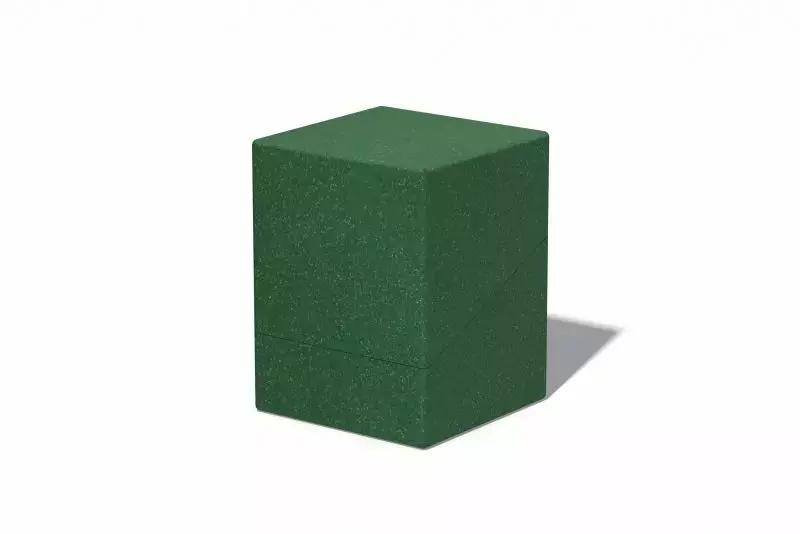 Fabrikspris | Ultimate Guard Return To Earth Boulder Deck Case 100 Green Ultimate Guard
