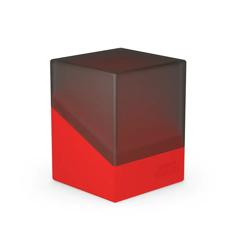 Storsäljare - Ultimate Guard Boulder Deck Case 100+ SYNERGY Black/Red