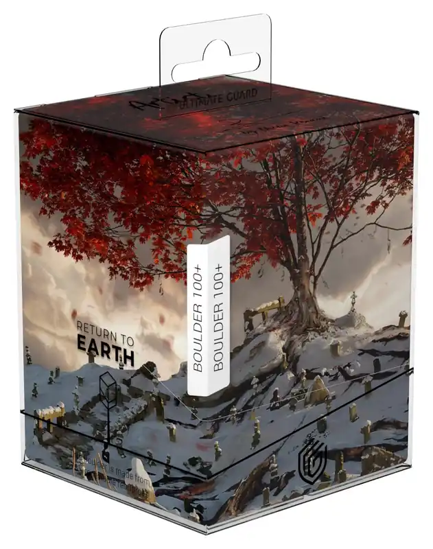 Favorit - Ultimate Guard RTE Boulder 100+ Artist Edition 2 Mario Renaud In Icy Bloom