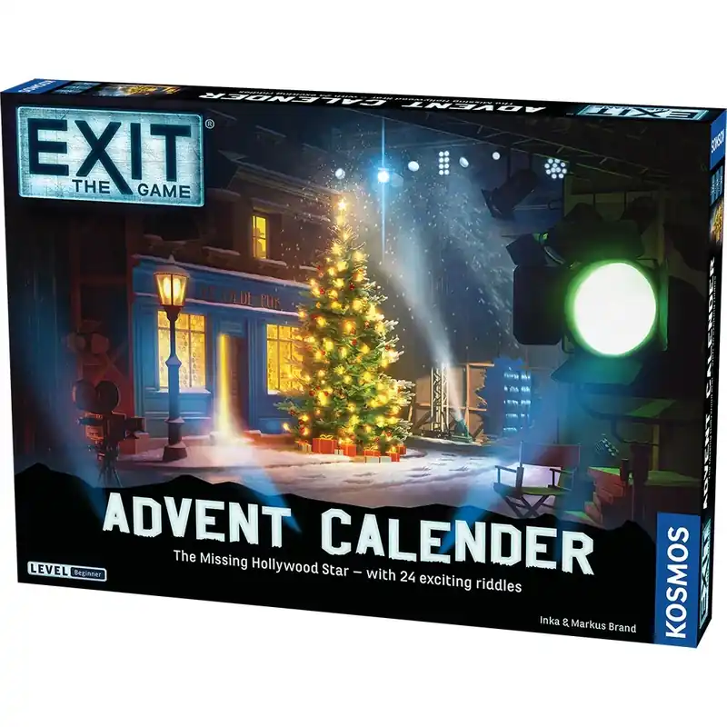 Begränsat lager - Exit Advent Calendar The Missing Hollywood Star (en)
