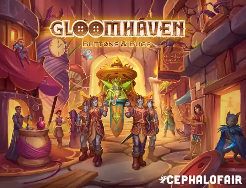 Gloomhaven Buttons & Bugs - Rabatter