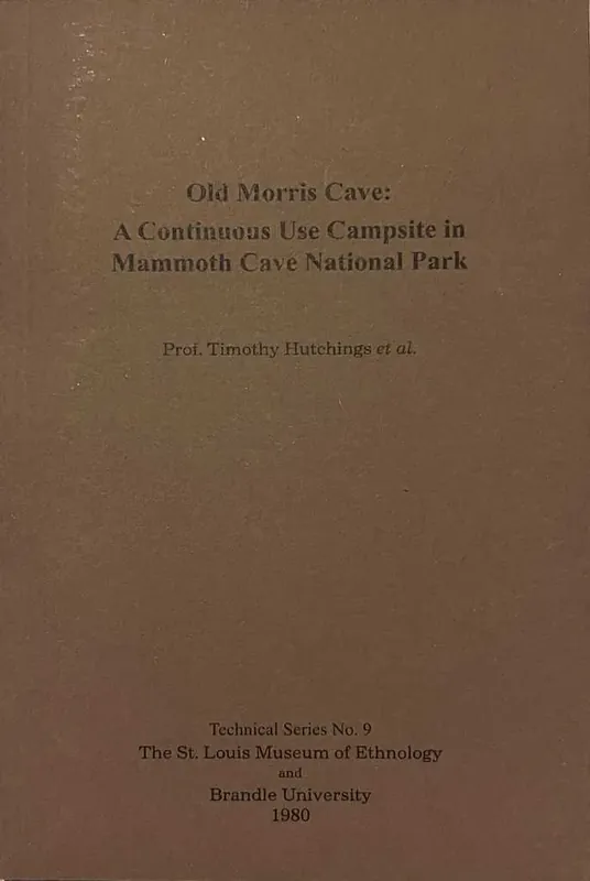 Thousand Year Old Campfire or Old Morris Cave A Continuous Use Campsite in Mammoth Cave National Park, an Excavation - Köp online