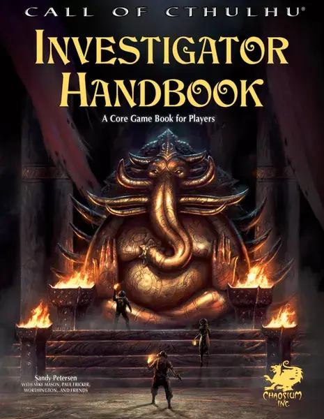 Call Of Cthulhu RPG Investigator Handbook | Sista chansen