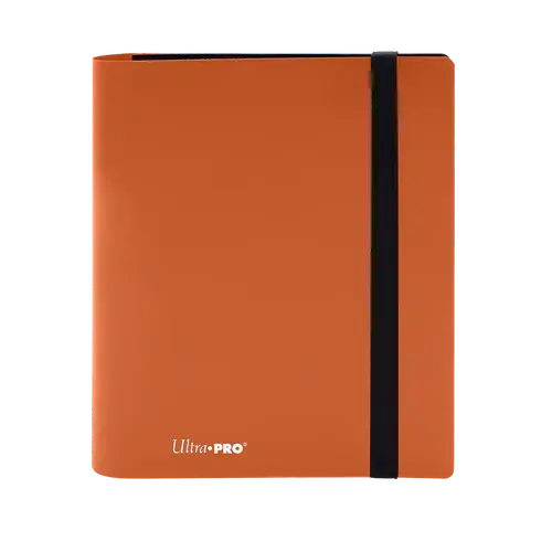 Handla online - Ultra Pro - 4-Pocket PRO-Binder Eclipse - Pumpkin Orange