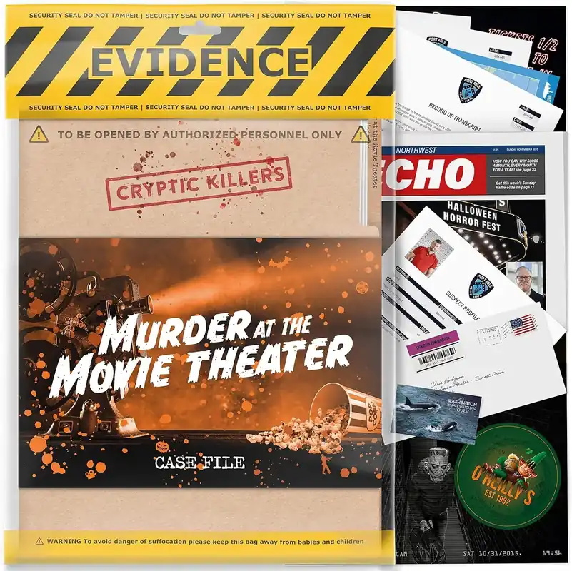 Riktigt fynd - Cryptic Killers Murder At The Movie Theater