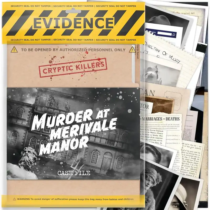 Cryptic Killers Murder at Merivale Manor - Kundfavorit