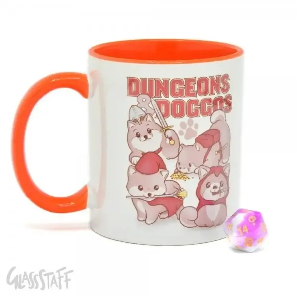 Precis inkommet | Dungeons & Doggos Gift Mug