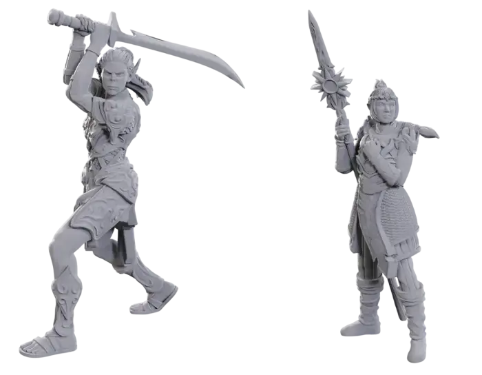 Handla online - D&D Nolzur‘s Mini SE BG3 - Lae‘zel & Shadowheart