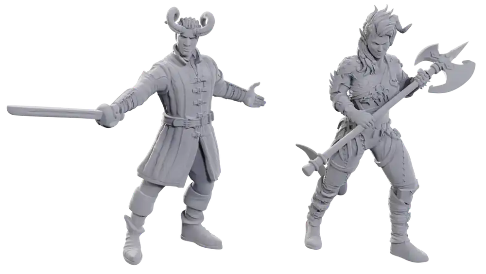 Precis lanserat - D&D Nolzur‘s Mini SE BG3 - Wyll & Karlach