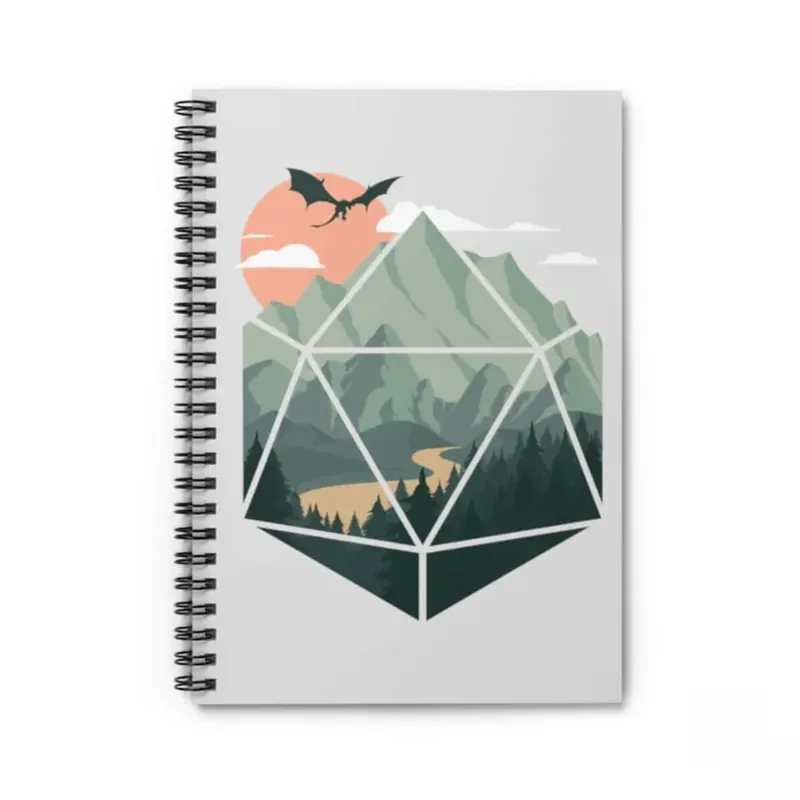 Scenic D20 Spiral Notebook | Spara mer