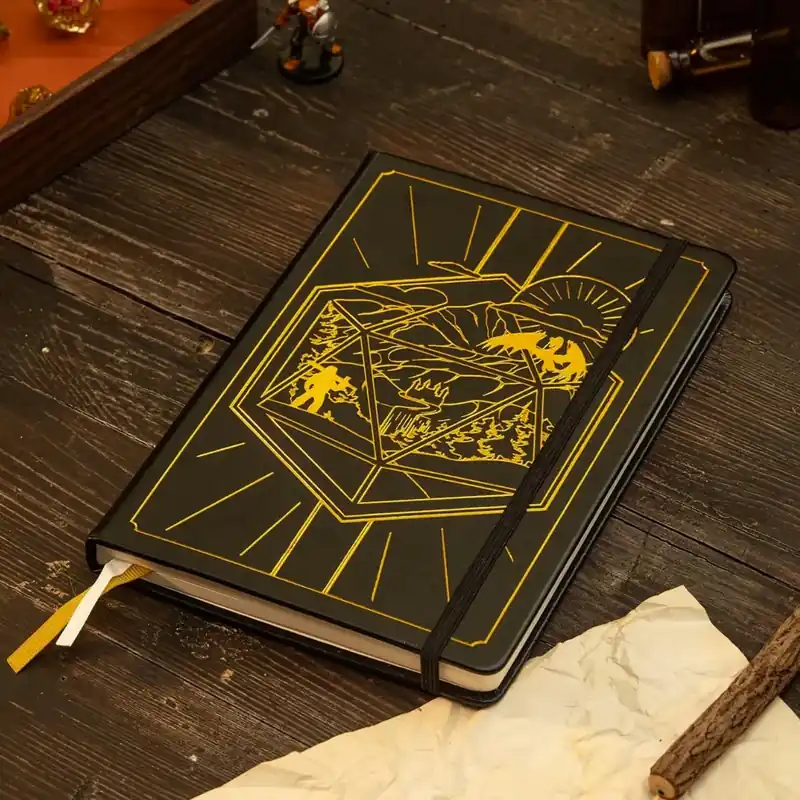 Bästsäljare | DnD 5e Player Journal Black