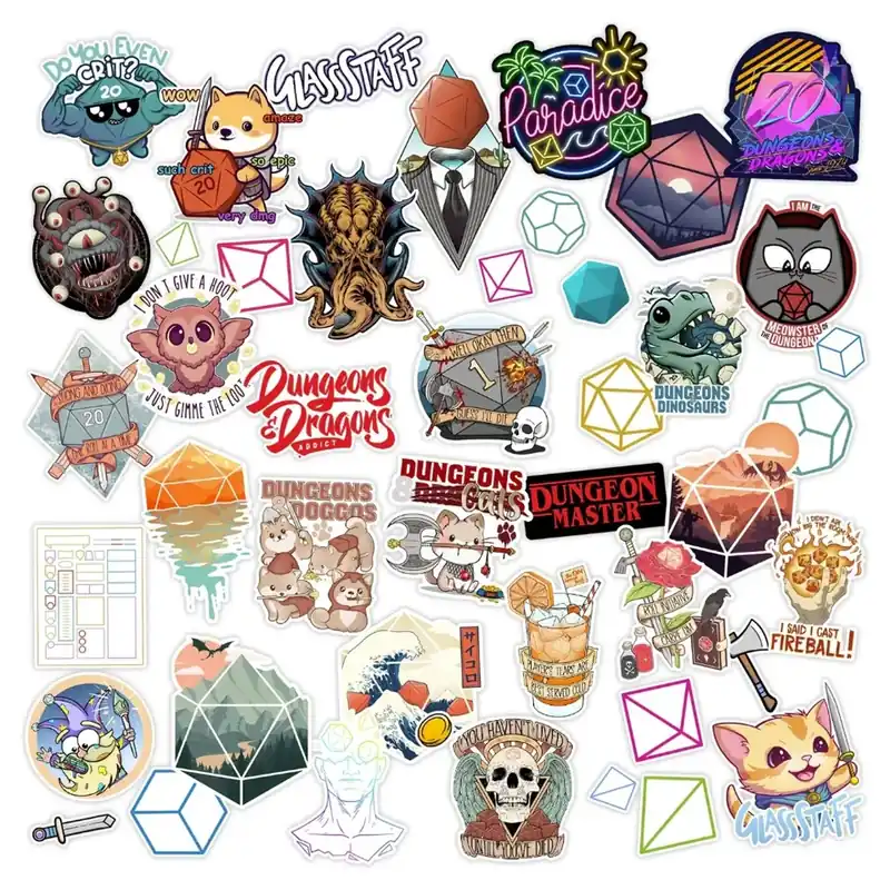 Mycket populär - Glassstaff StickerBomb Pack