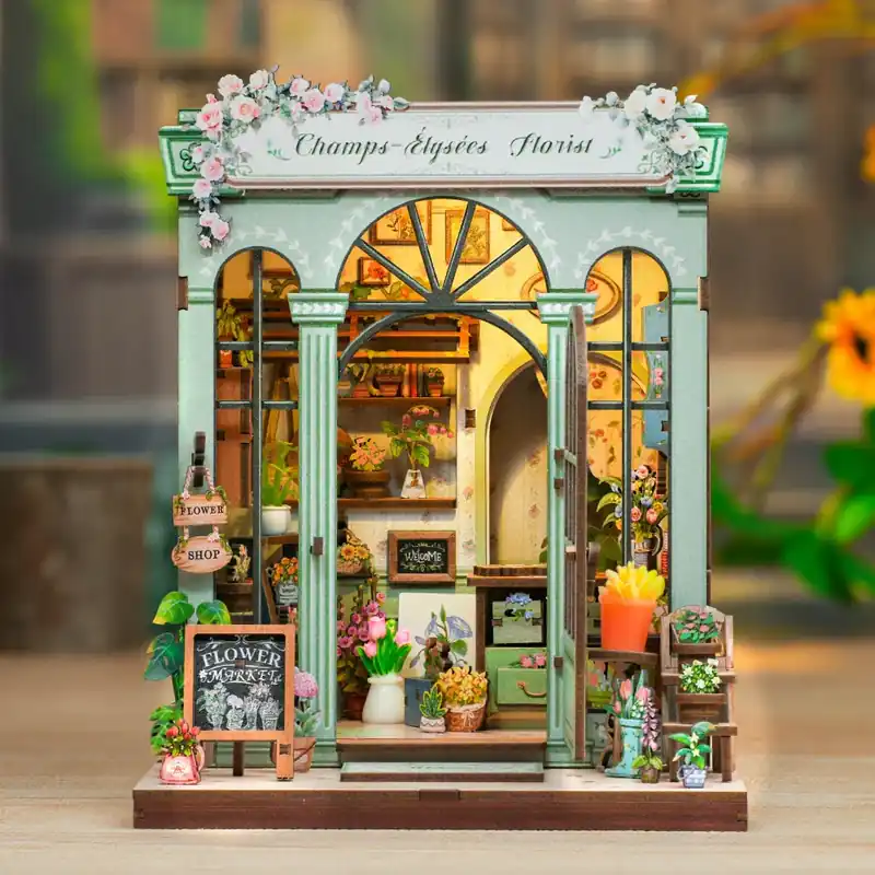 Tillverkarpris - Champs-Élysées Florist - Book Nook Kit - CuteBee