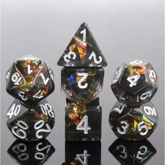 A Role Playing Dice Set Grey Frost | Storsäljare