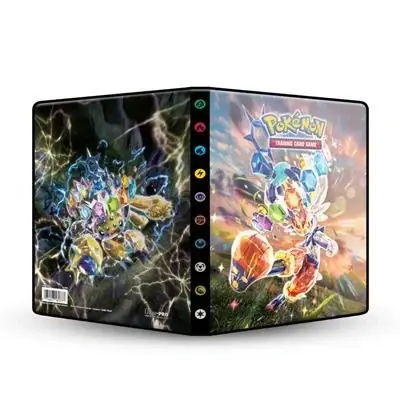 4 Pocket Portfolio - Pokémon Scarlet & Violet 7 Stellar Crown | Ny produkt