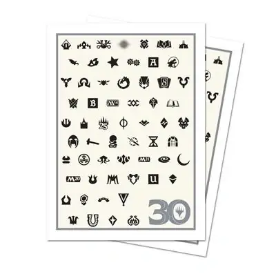 30th Anniversary 105ct Apex Deck Protector sleeves for Magic The Gathering | Ta chansen