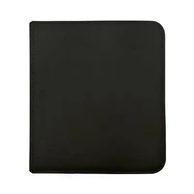 12 Pocket Zippered Pro Binder Black Ultrapro | Fabrikspris
