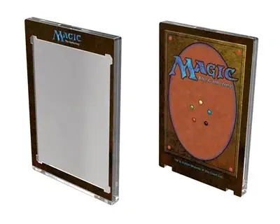 Single 35 Pt One Touch Edge Printed Magnetic Card Holder Classic For Magic The G Ultrapro | Bra pris just nu