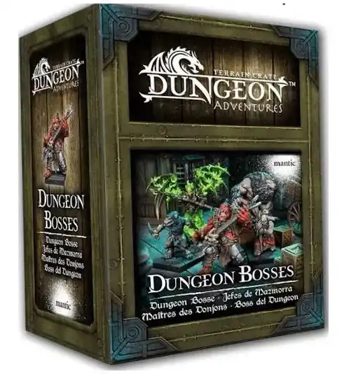 Dungeon Adventures Dungeon Bosses (Miniatyrer för Rollspel) - Populär