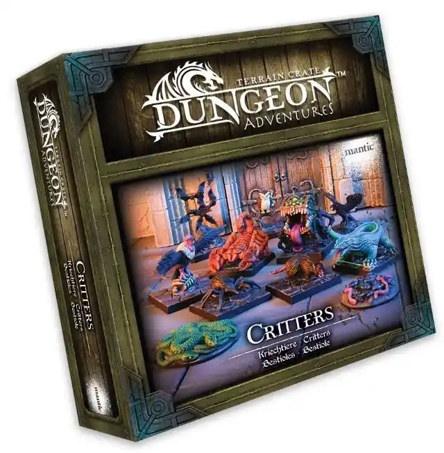 Säker betalning | Dungeon Adventures Critters (Miniatyrer för Rollspel)