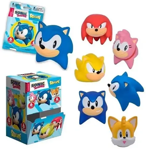 Sonic the Hedgehog Mini Squishme (12,5x14 cm) - Kampanjen går snart ut