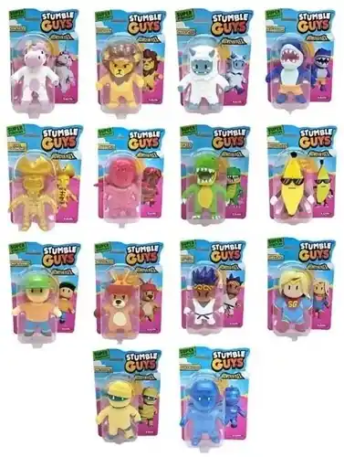 Fabrikspris - Stumble Guys Monsterflex Super Stetchy Figure (14x20cm)