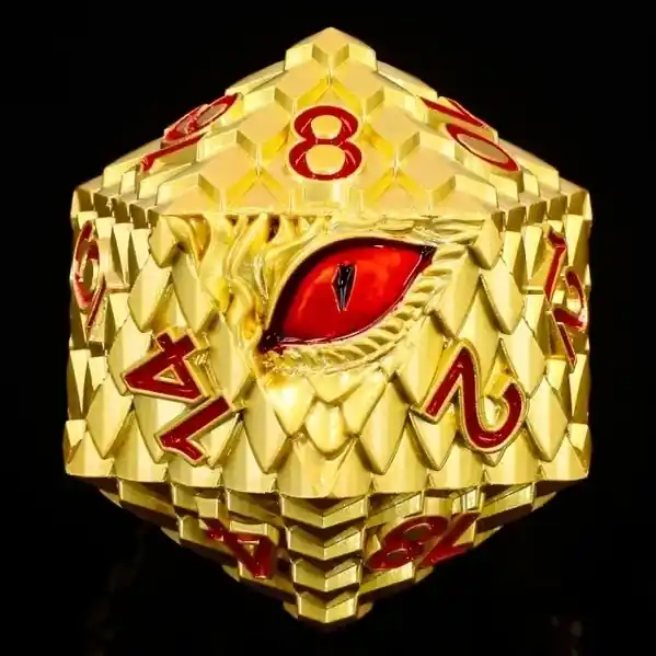 Erbjudande | Titan D20 Gold Dragon Eye (35mm)