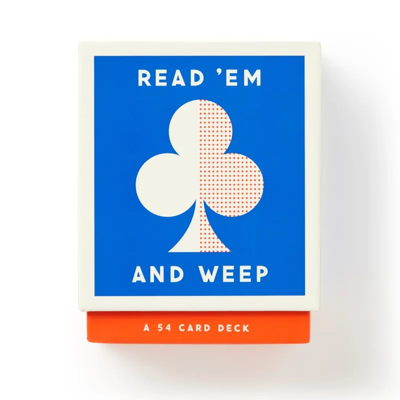 Nytt i webbutiken - Read Em and Weep Playing Cards