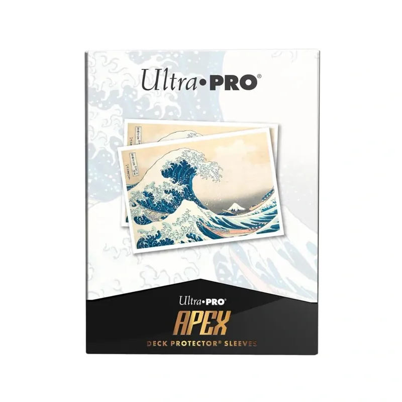 Klar att skickas - The Great Wave off Kanagawa 105ct APEX Deck Protector Sleeves
