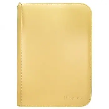 UP - Vivid 4-Pocket Zippered PRO-Binder - Yellow | Finns tillgänglig