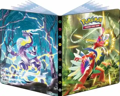 UP - 9 Pocket Portfolio - Scarlet and Violet Koraidon and Miraidon | Sista dagarna