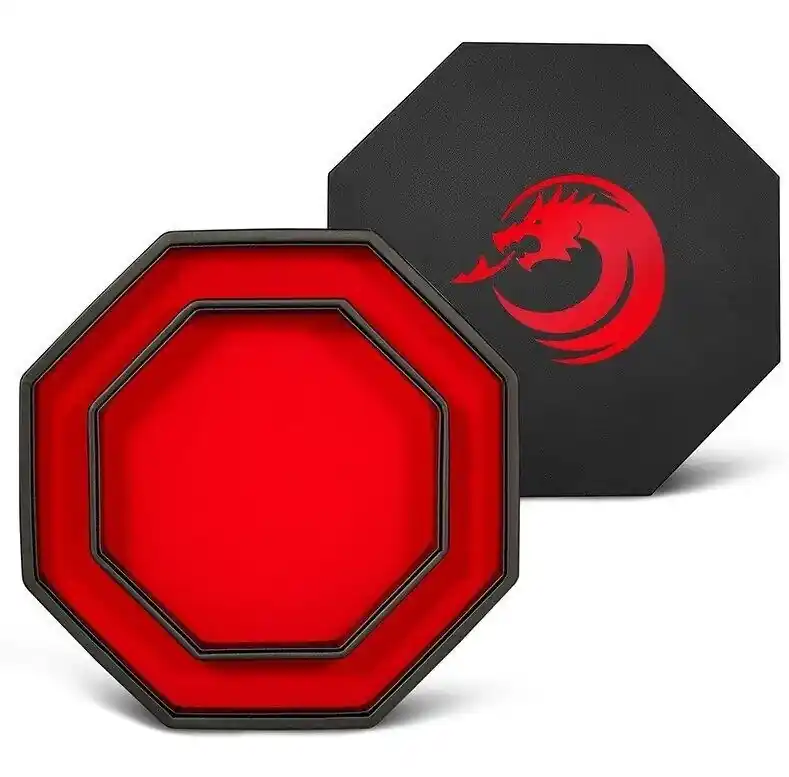 Under begränsad tid - Octagon Dice Tray Red