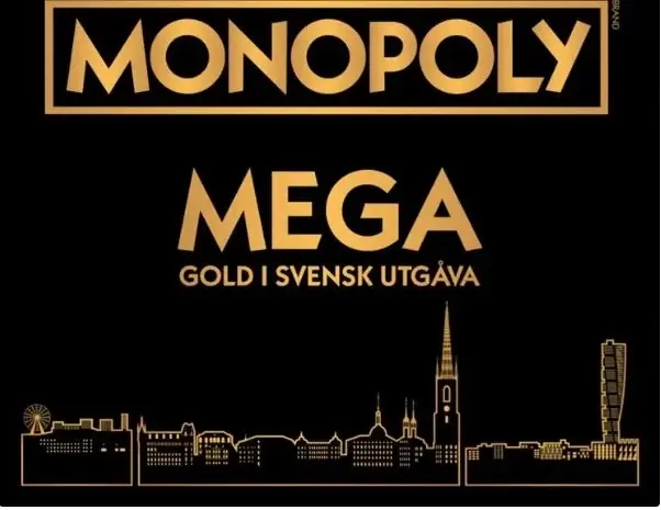Ny lansering - Monopoly Mega Gold Se