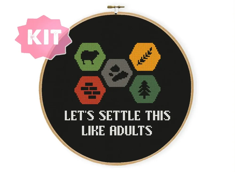 Settle This - Korsstygnskit | Beställ idag