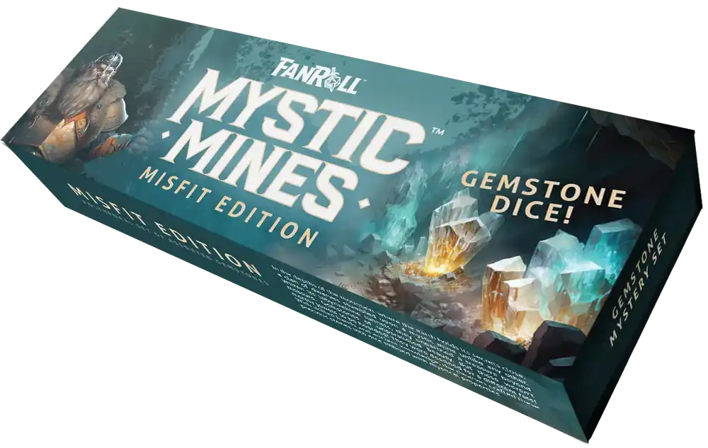 Misfit Gemstone Mystic Mines Dice Set | Nyligen lanserat