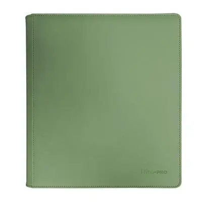 UP - Vivid 12-Pocket Zippered PRO-Binder - Cool Matcha - Klar att skickas