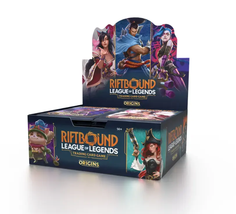 Riftbound League of Legends TCG - Set One Origins Booster Display (24 packs) | Slutrea