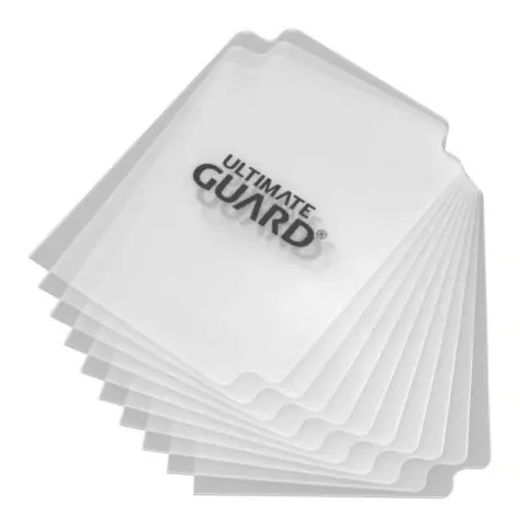 Handla säkert - Ultimate Guard Card Dividers Standard Size Transparent (10)