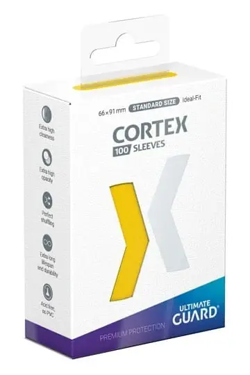 Topprodukt | Ultimate Guard Cortex Sleeves Standard Size (100) - Yellow