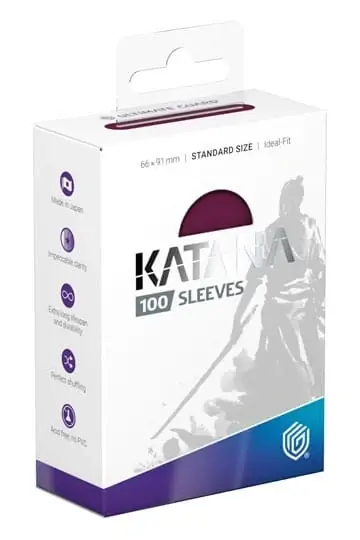Mycket uppskattad - Ultimate Guard Katana Sleeves Standard Size (100) - Radiant Plum