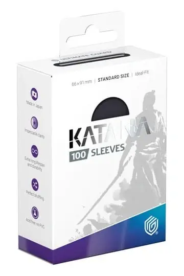 Enkel beställning | Ultimate Guard Katana Sleeves Standard Size (100) - Obsidian Shard