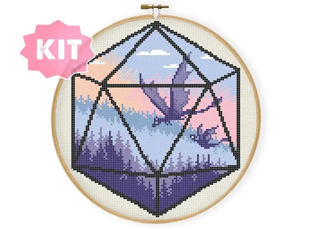 Kundfavorit | Dragon Dice 1 - Korsstygnskit
