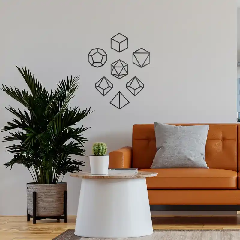 Passa på | Wooden Dice Outline Décor Set
