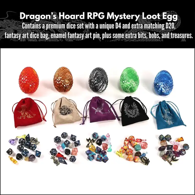 Favorit hos kunderna | Dragons Hoard RPG Mystery Loot Egg