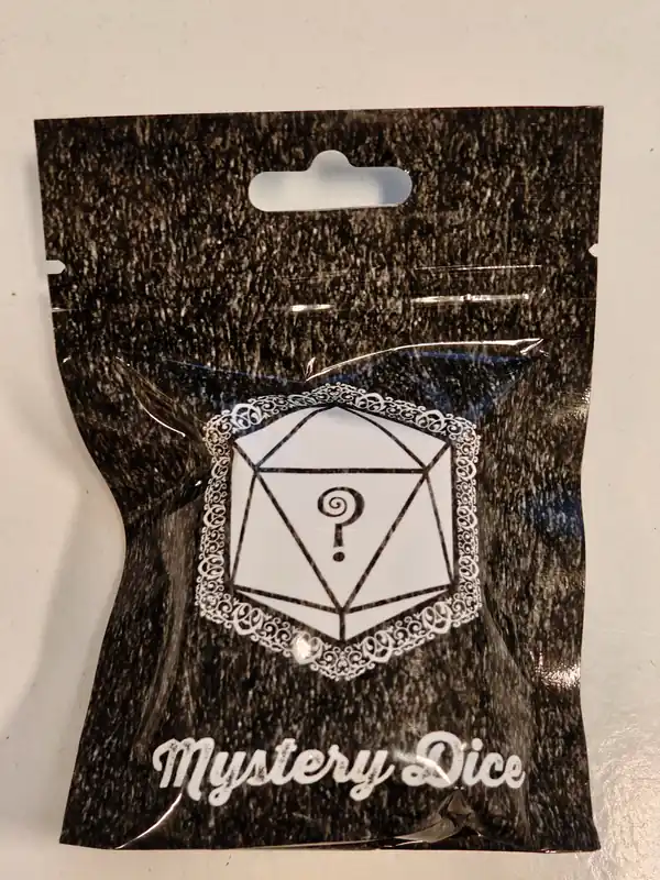 Set of 7 Mystery Dice - Enkel retur